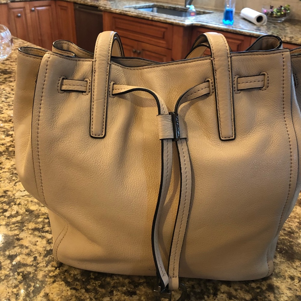 Calvin Klein Tote (cream/beige) all leather